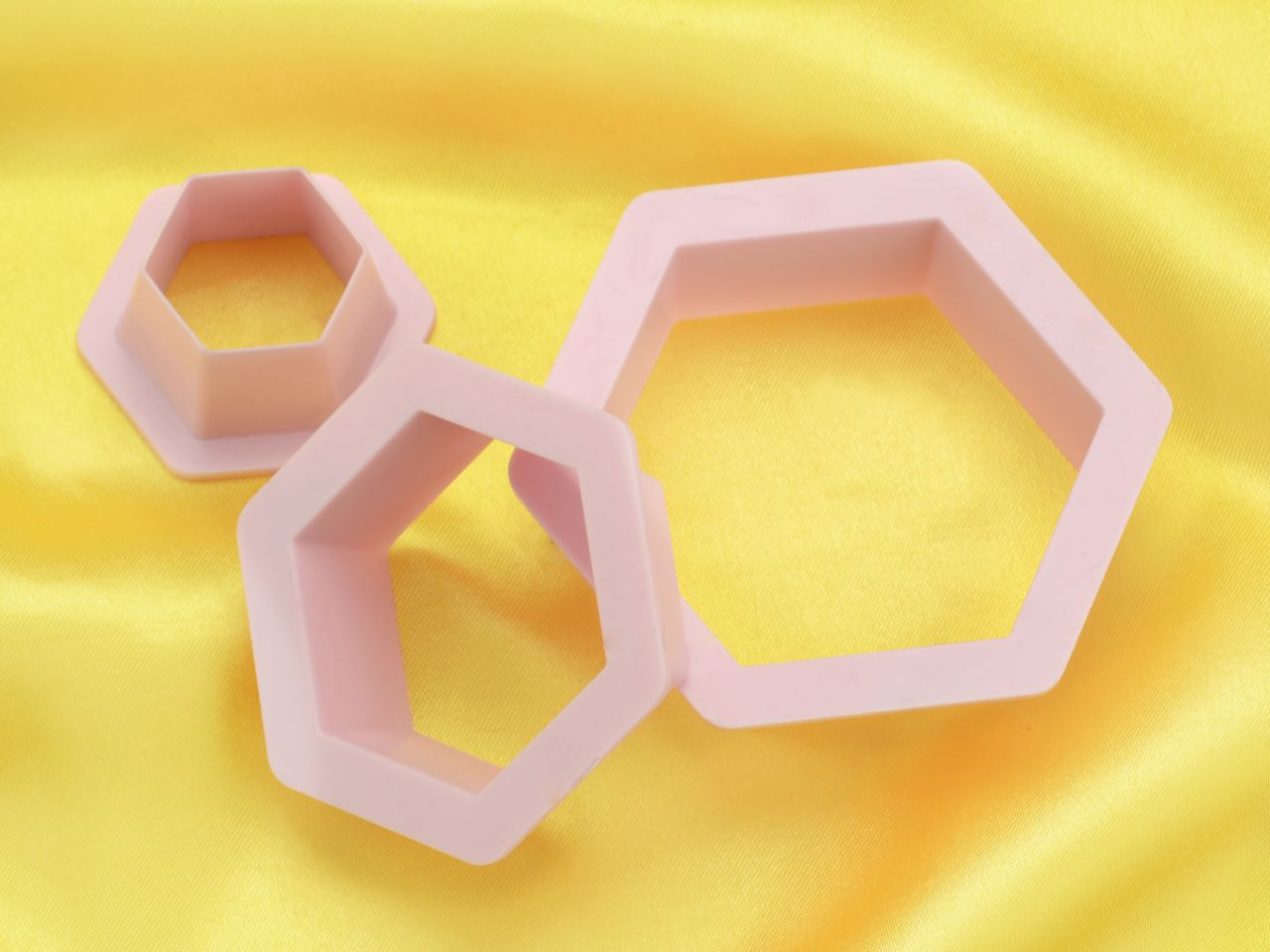ausstecherset hexagon 3er