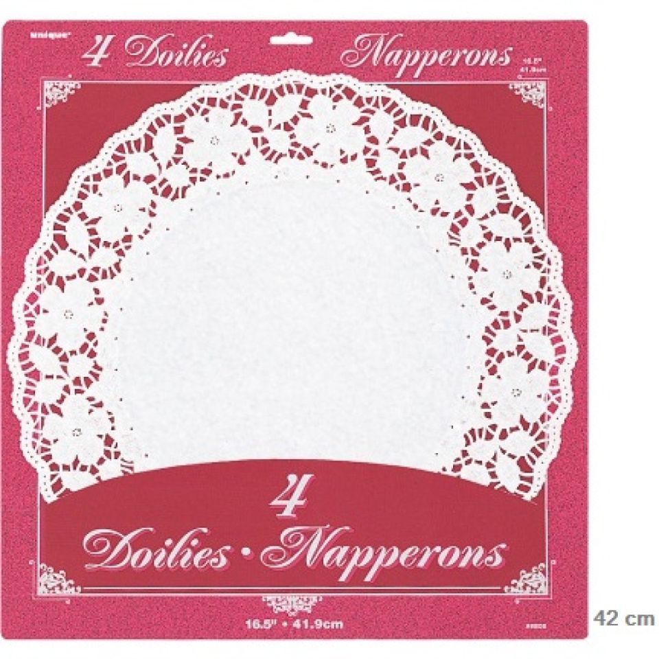 torten doilies xl tortenspitzen 42 cm 4 stk