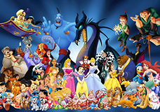 Disney Tortenfotos und Fondantpapier für Kuchen und Torten