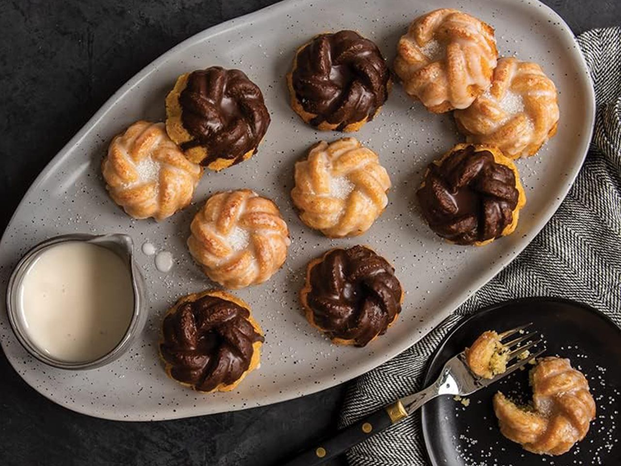 nordic ware 75th anniversary braided mini bundt pan