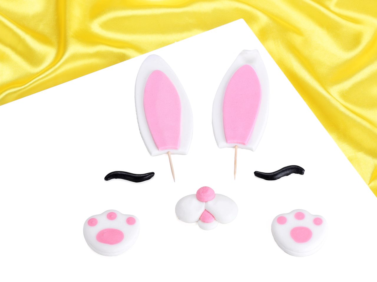 zuckerdekor set hase