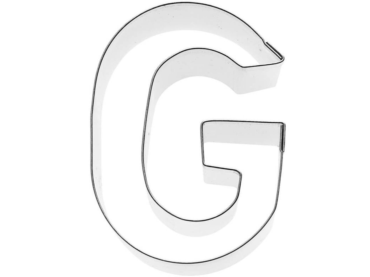 ausstechform buchstabe g 6cm
