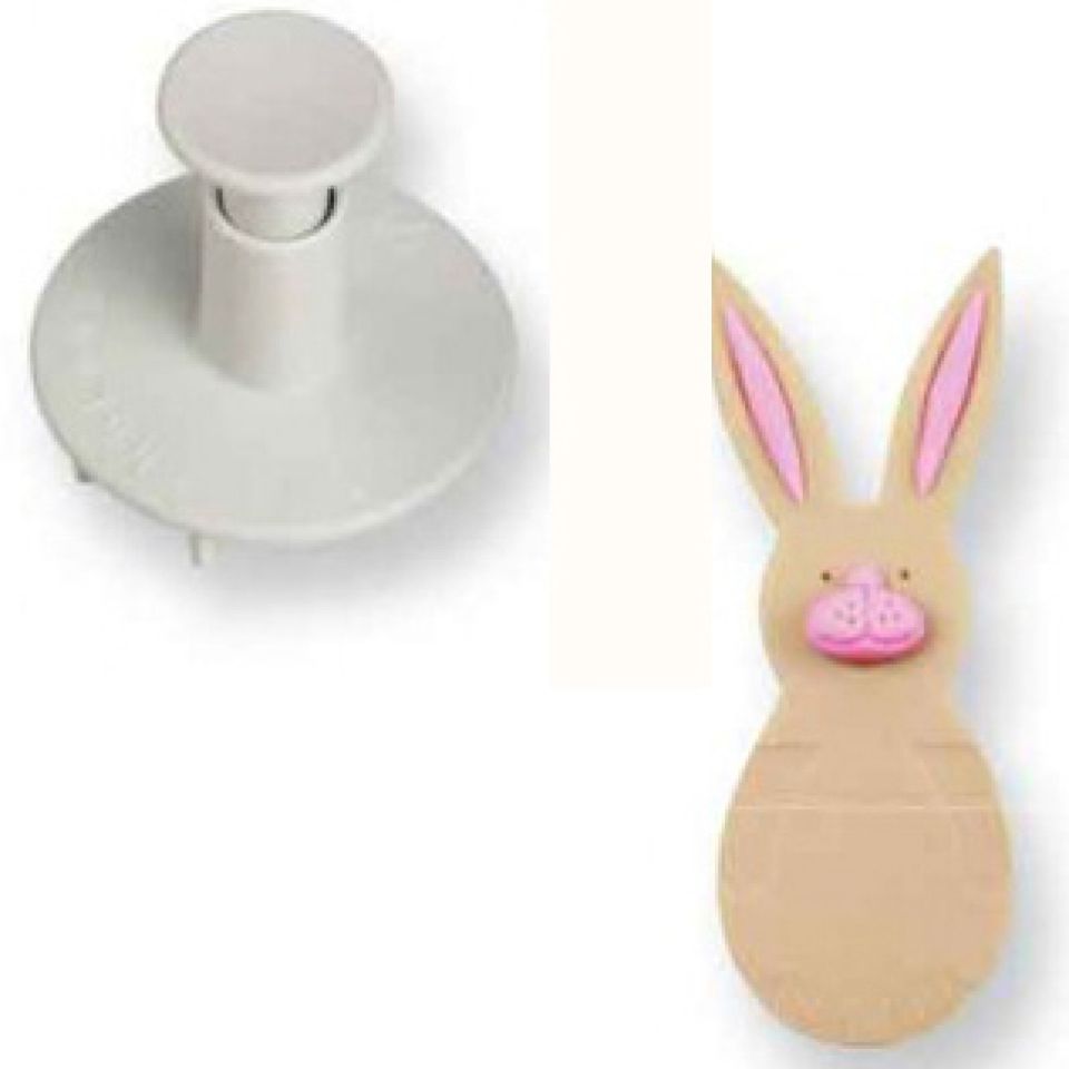 pme fondant ausstecher mit auswerfer hase 4 2 cm