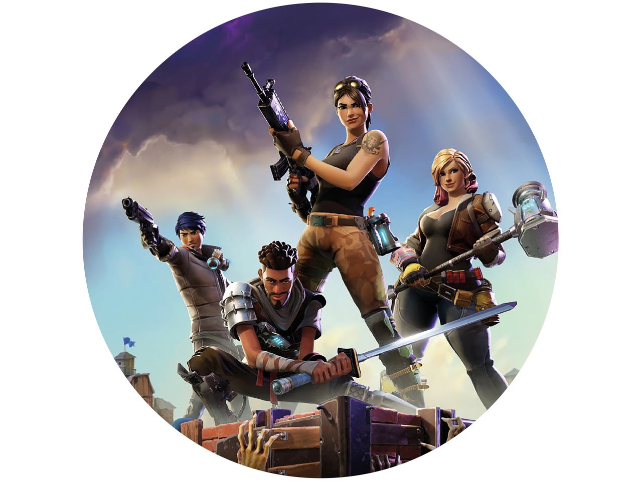 tortenaufleger fortnite 2 rund 20cm