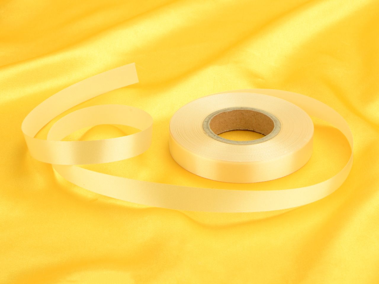 satinband champagner 14mm 30 meter