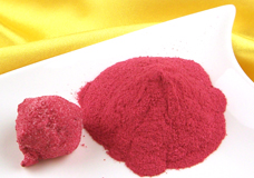 Fruchtpulver zum Aromatisieren und Färben von Backwaren und Desserts