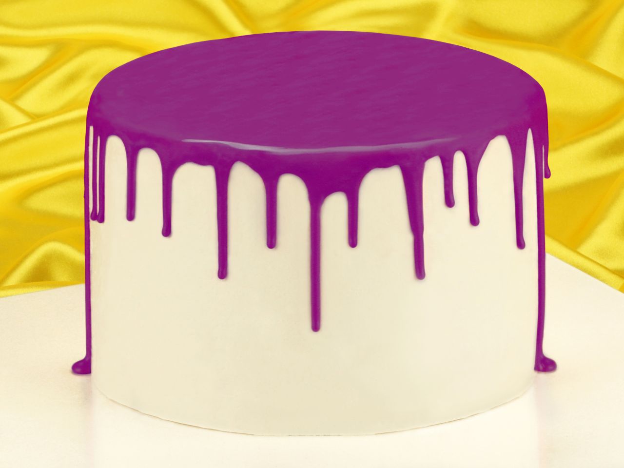 cake drip glasur violet 250g
