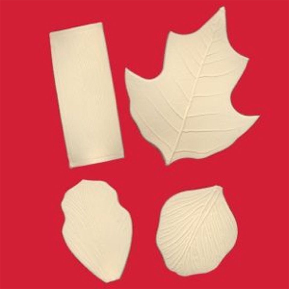 multi veiner stempel blaetter fuer bluetenpaste