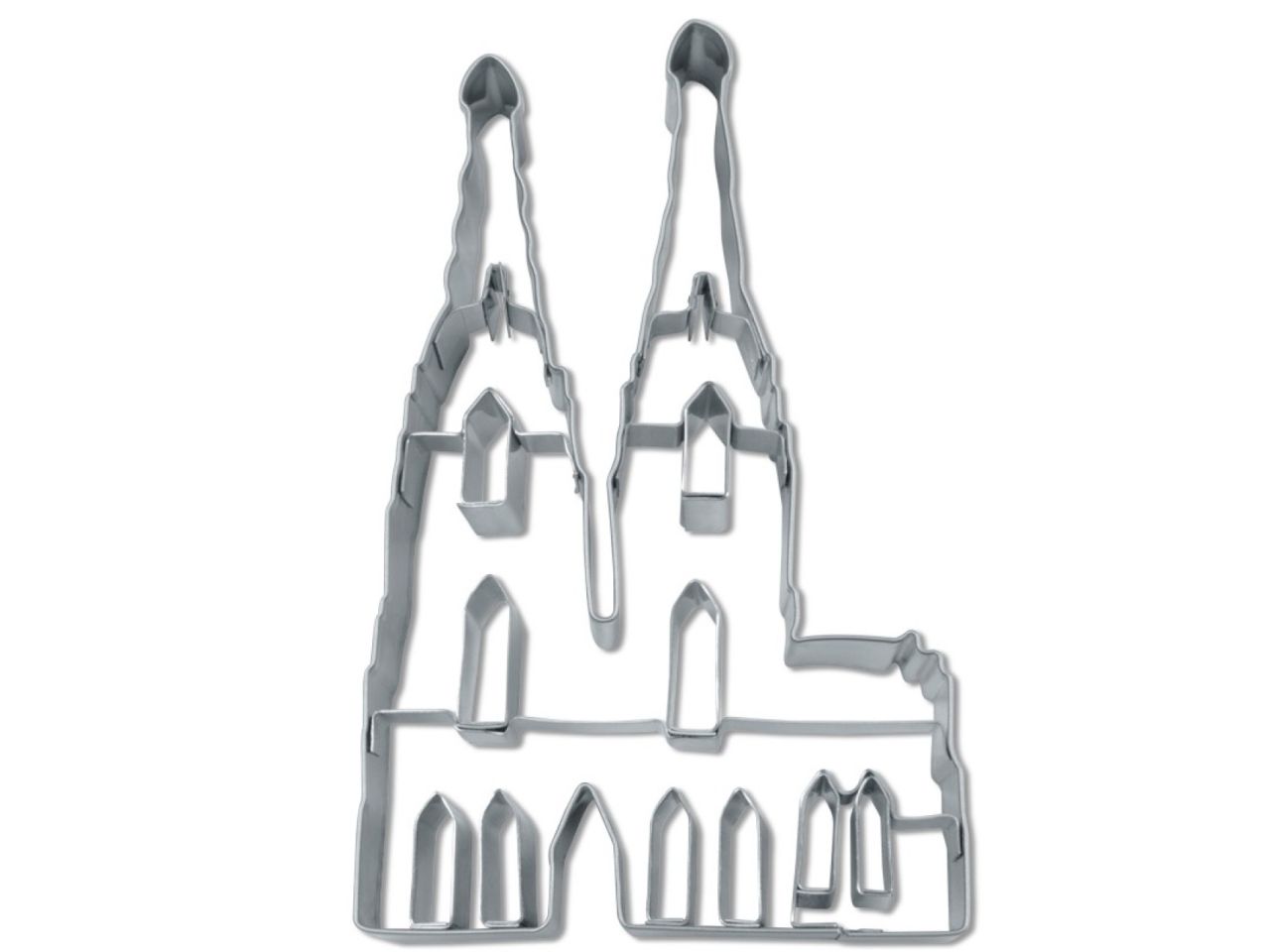 keks ausstecher koelner dom fuer kekse plaetzchen 8 cm