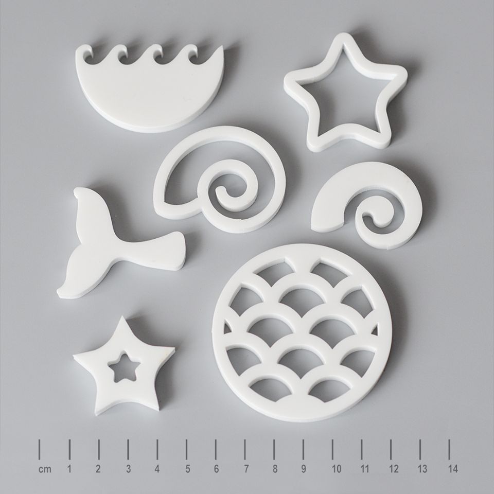 sugar press set unterwasserwelt 7 teilig