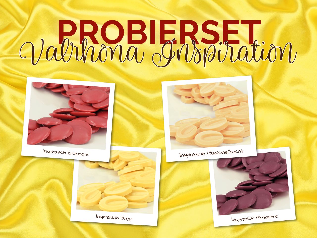 probierset valrhona inspiration 4x20g 80g