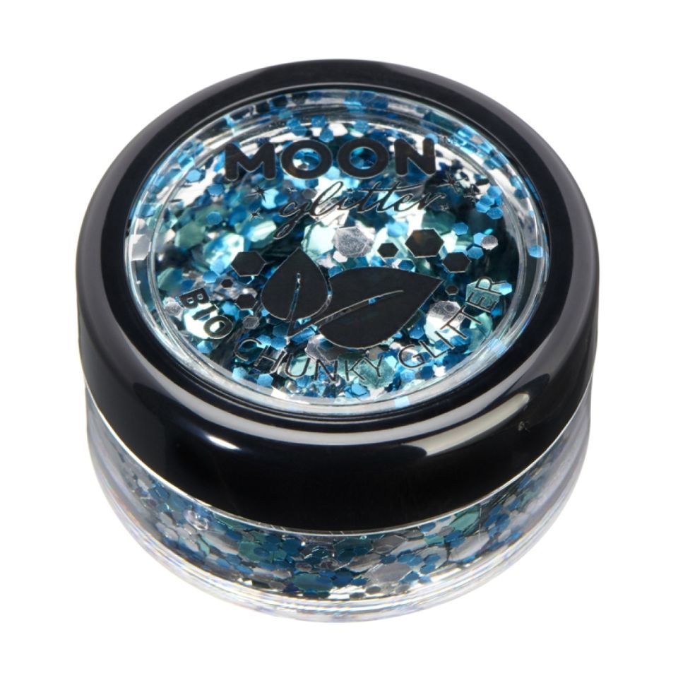 bio chunky glitzer glacier blau nicht essbar