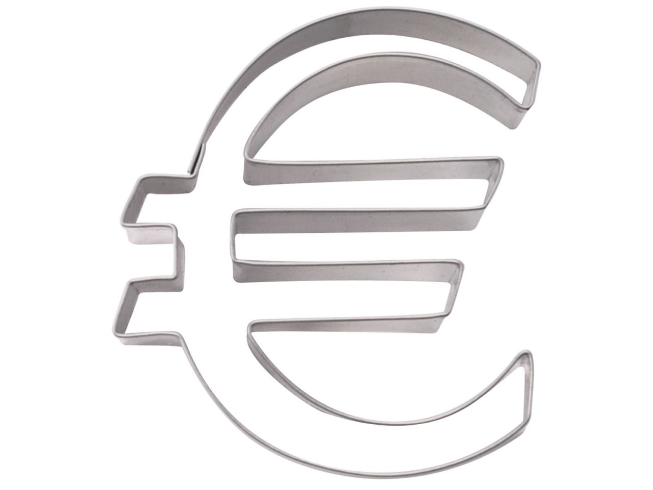 plaetzchen ausstecher euro zeichen7 5 cm