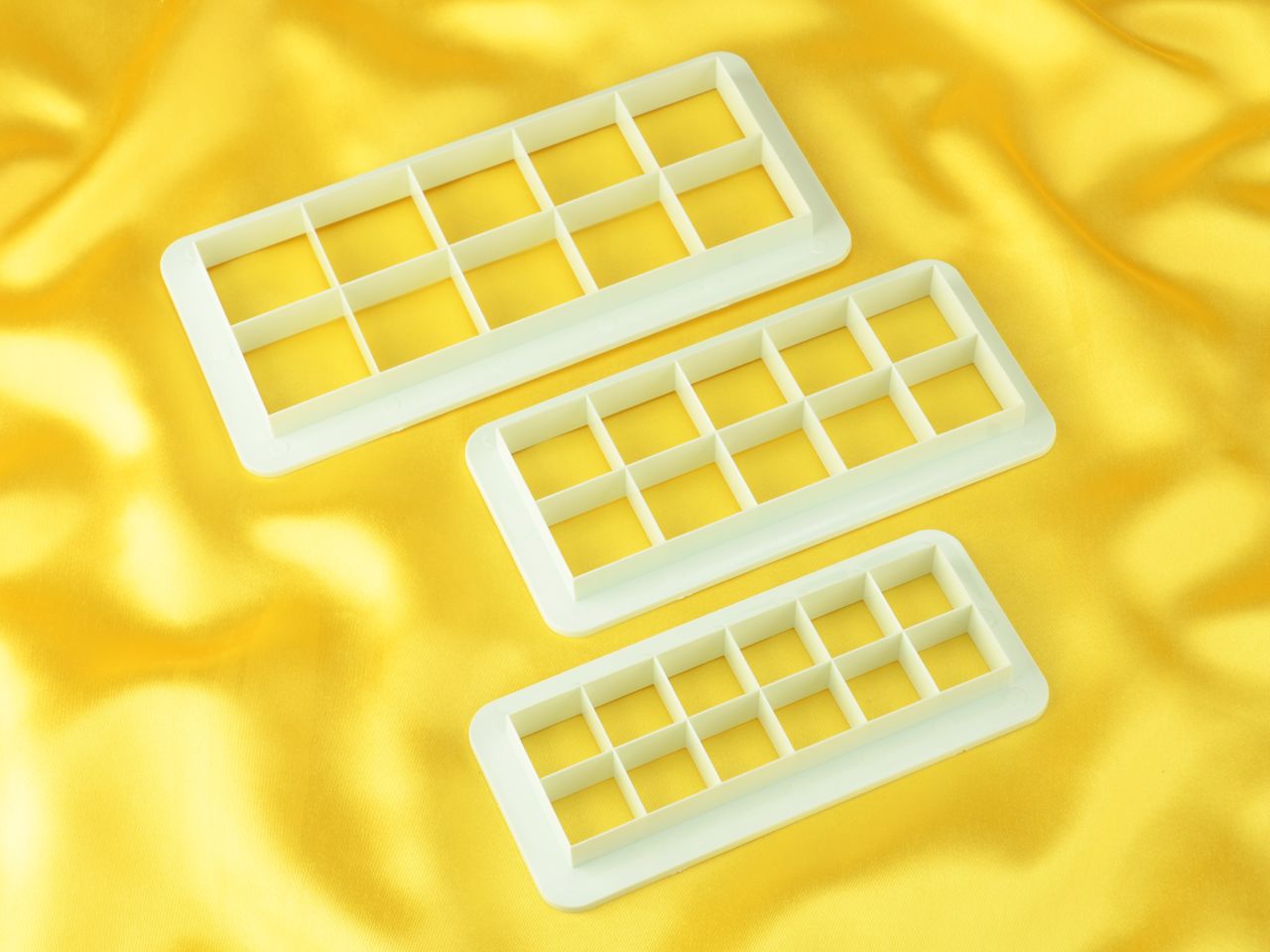 geometrischer multiausstecher quadrat 3er