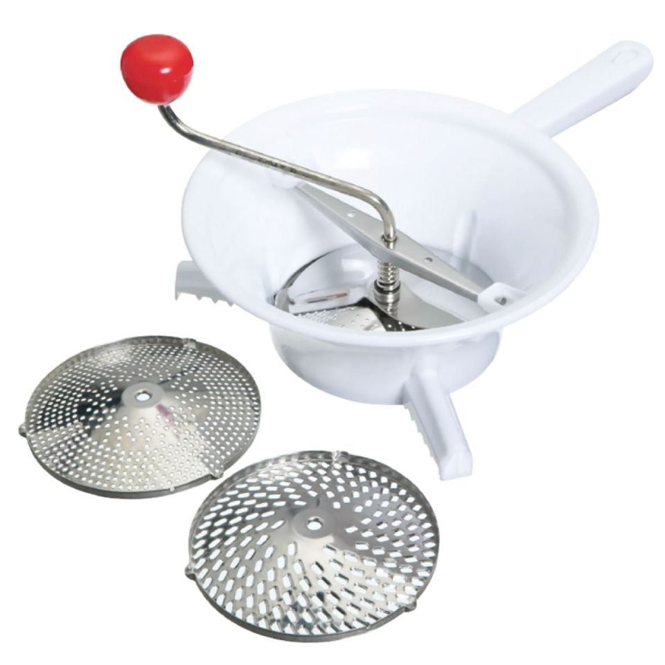 passiermuehle 3 scheiben edelstahl