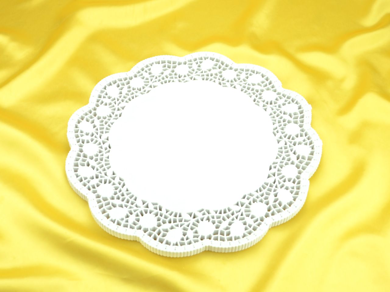 tortenspitzen rund weiss 33cm 100 stueck