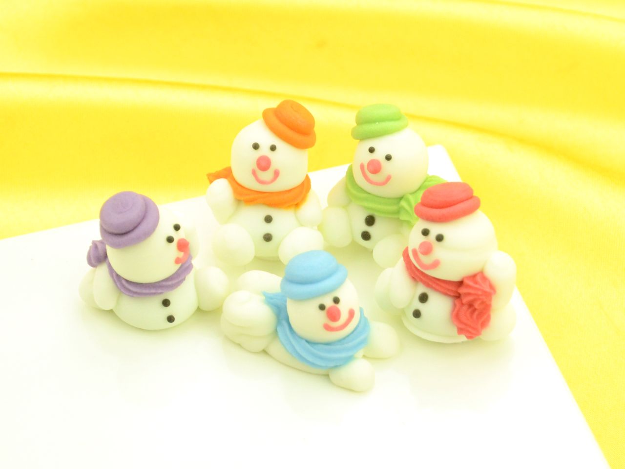 schneemaenner zucker 5 stueck