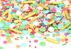Sprinkles für kreative Tortendekorationen