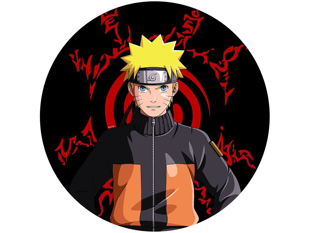 tortenaufleger naruto 2 rund 20cm