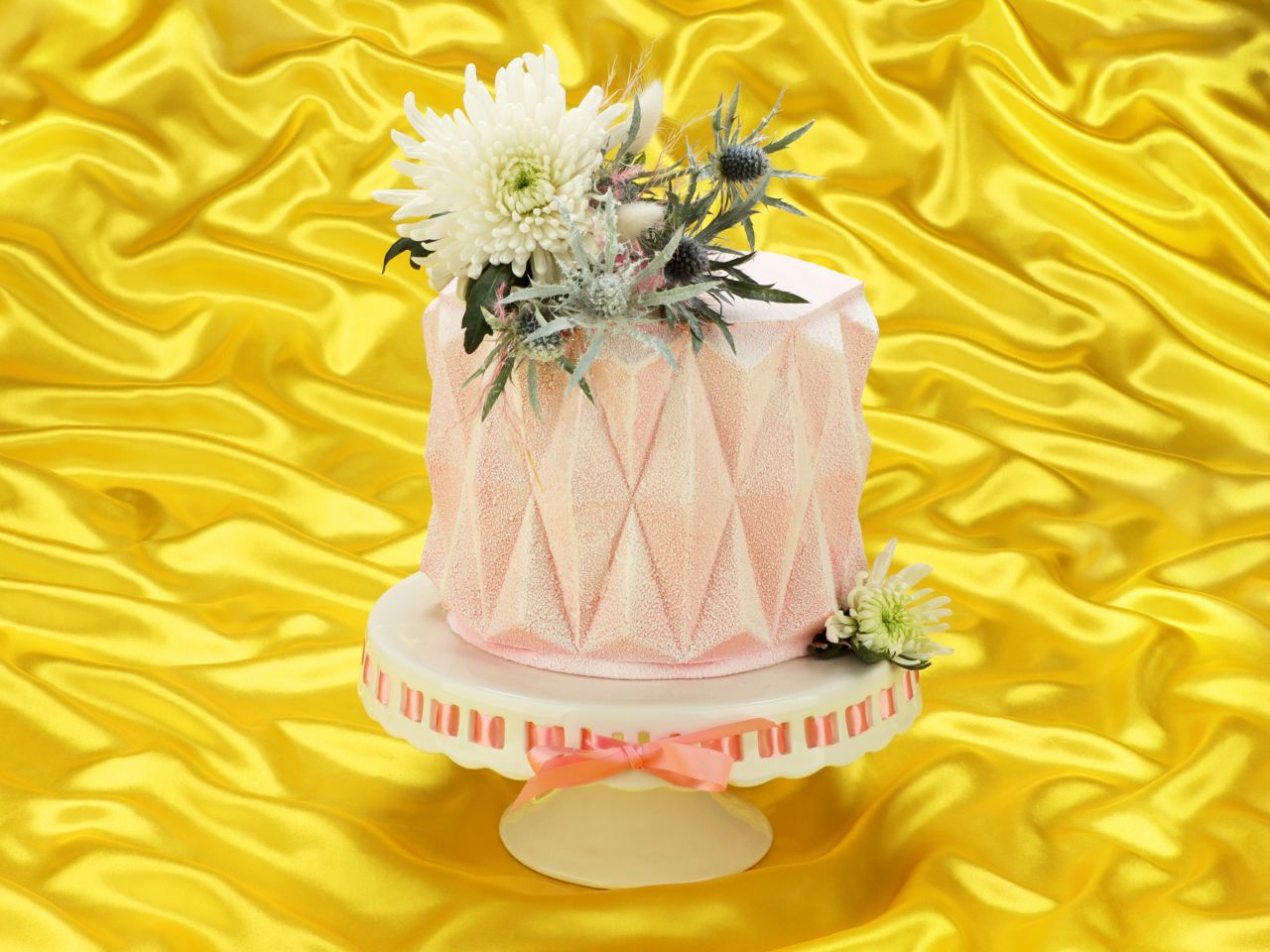 origami cake schablone triangle 2er set