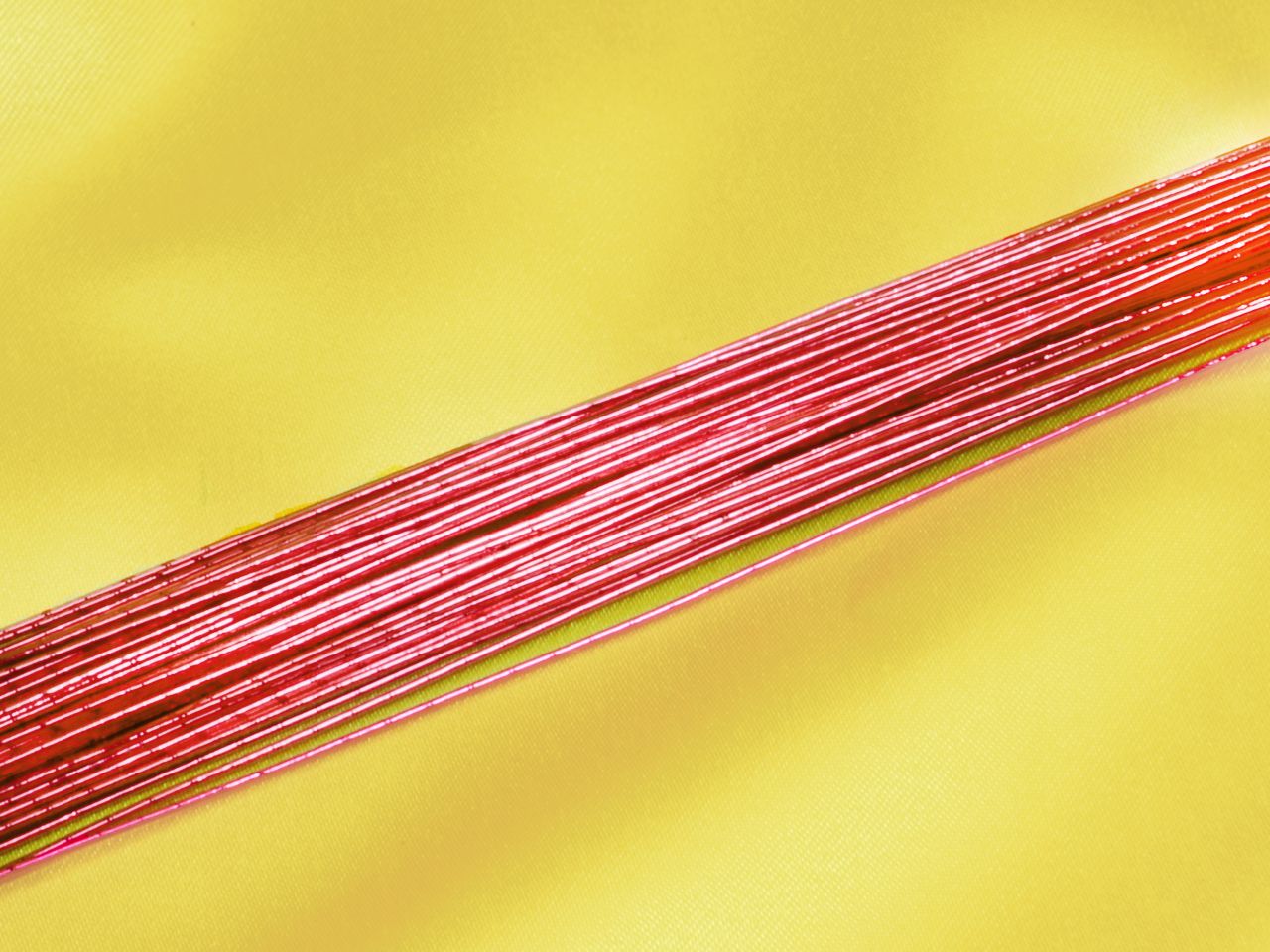 blumendraht metallic rosa 24g 50 stueck