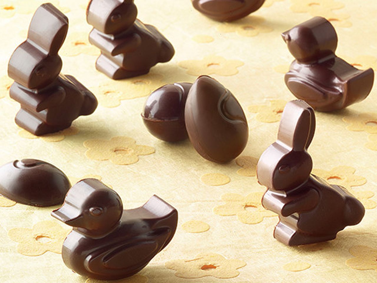 silikon pralinenform ostern