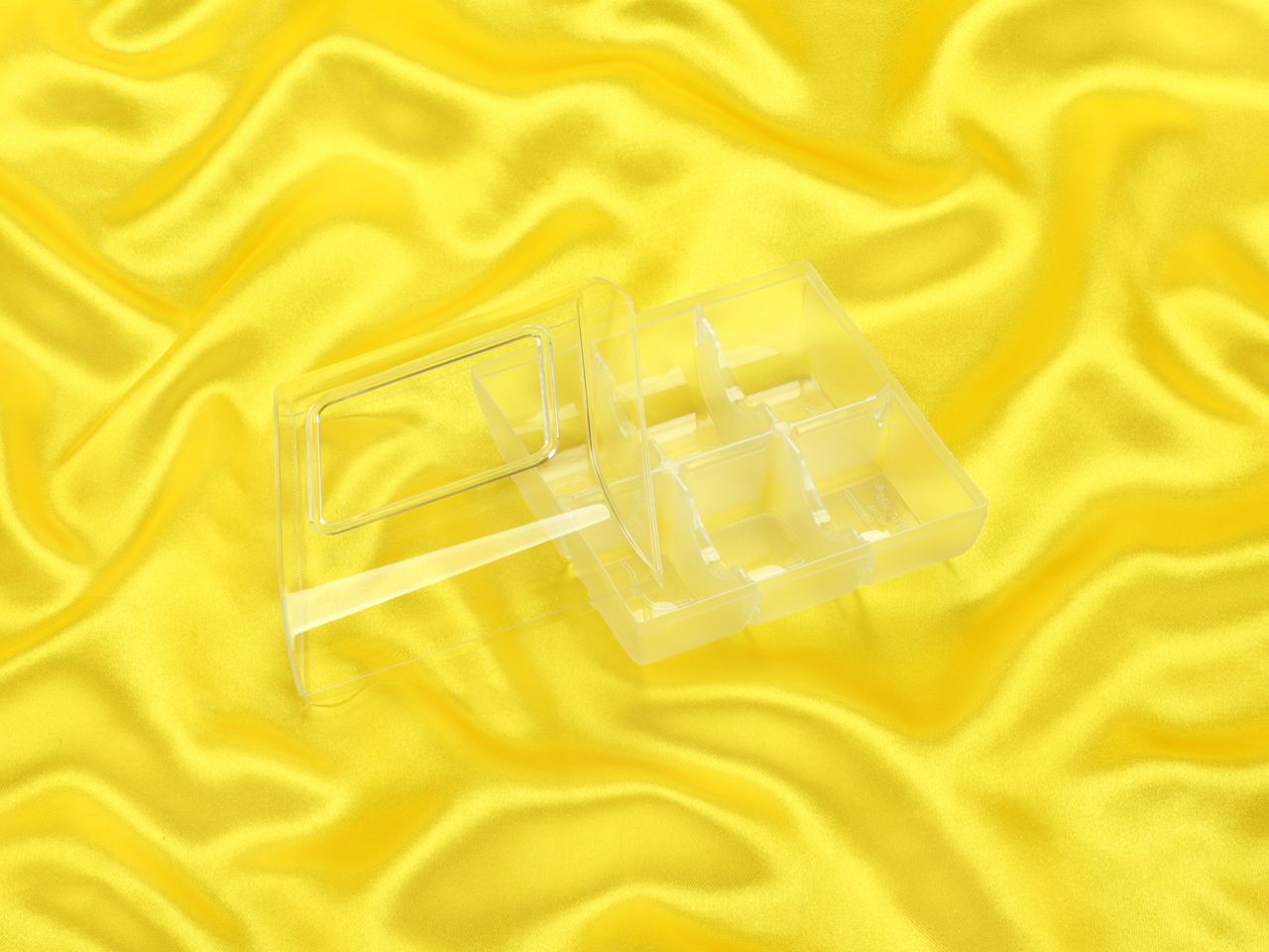 macaron verpackung 6er transparent