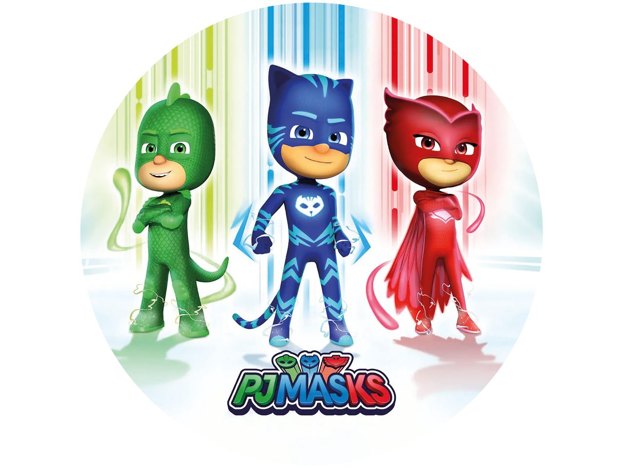 tortenaufleger pj masks rund 20cm