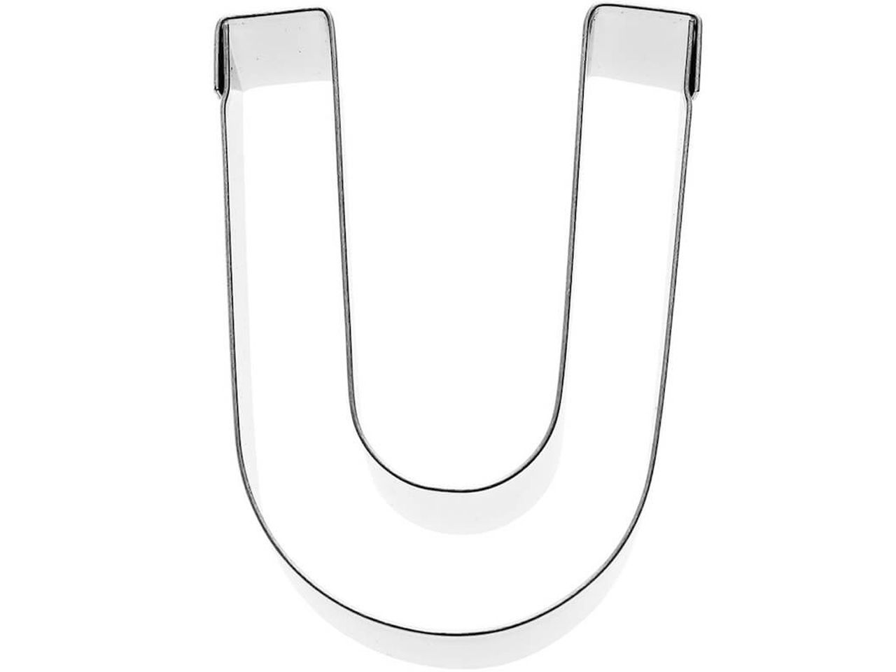ausstechform buchstabe u 6cm