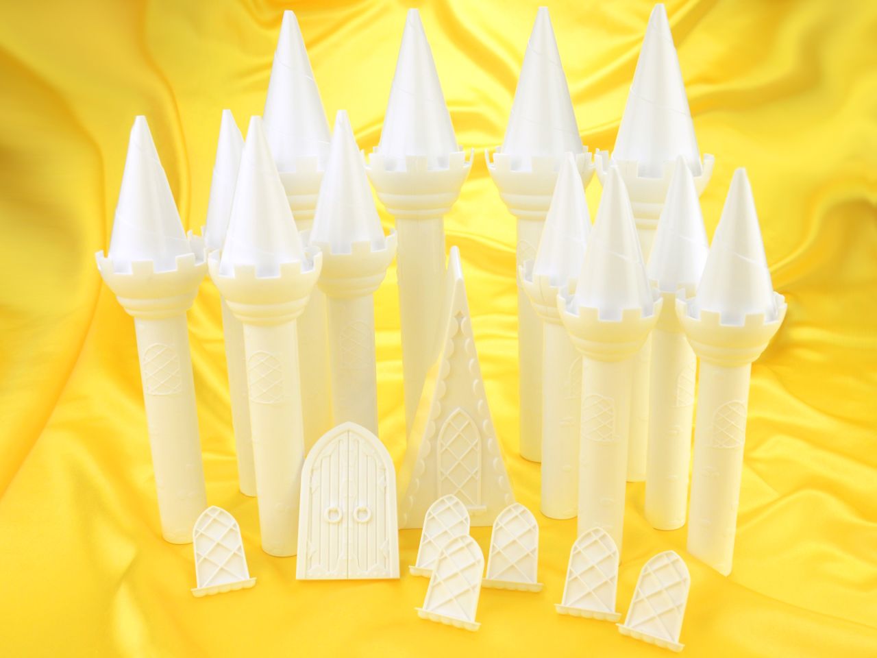 romantisches schloss kuchen set