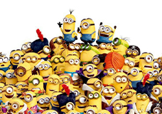 Minions-Motive für Torten und Gebäck