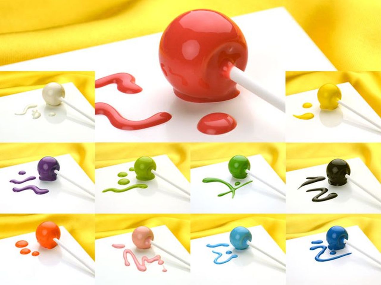 cake pop glasur 11 farben