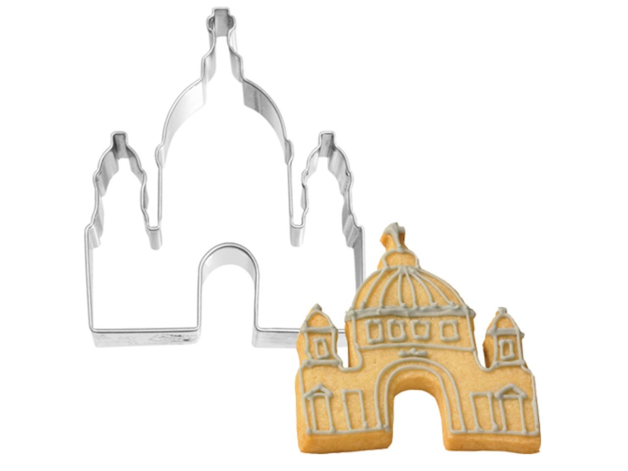 ausstechform berliner dom edelstahl 9 cm