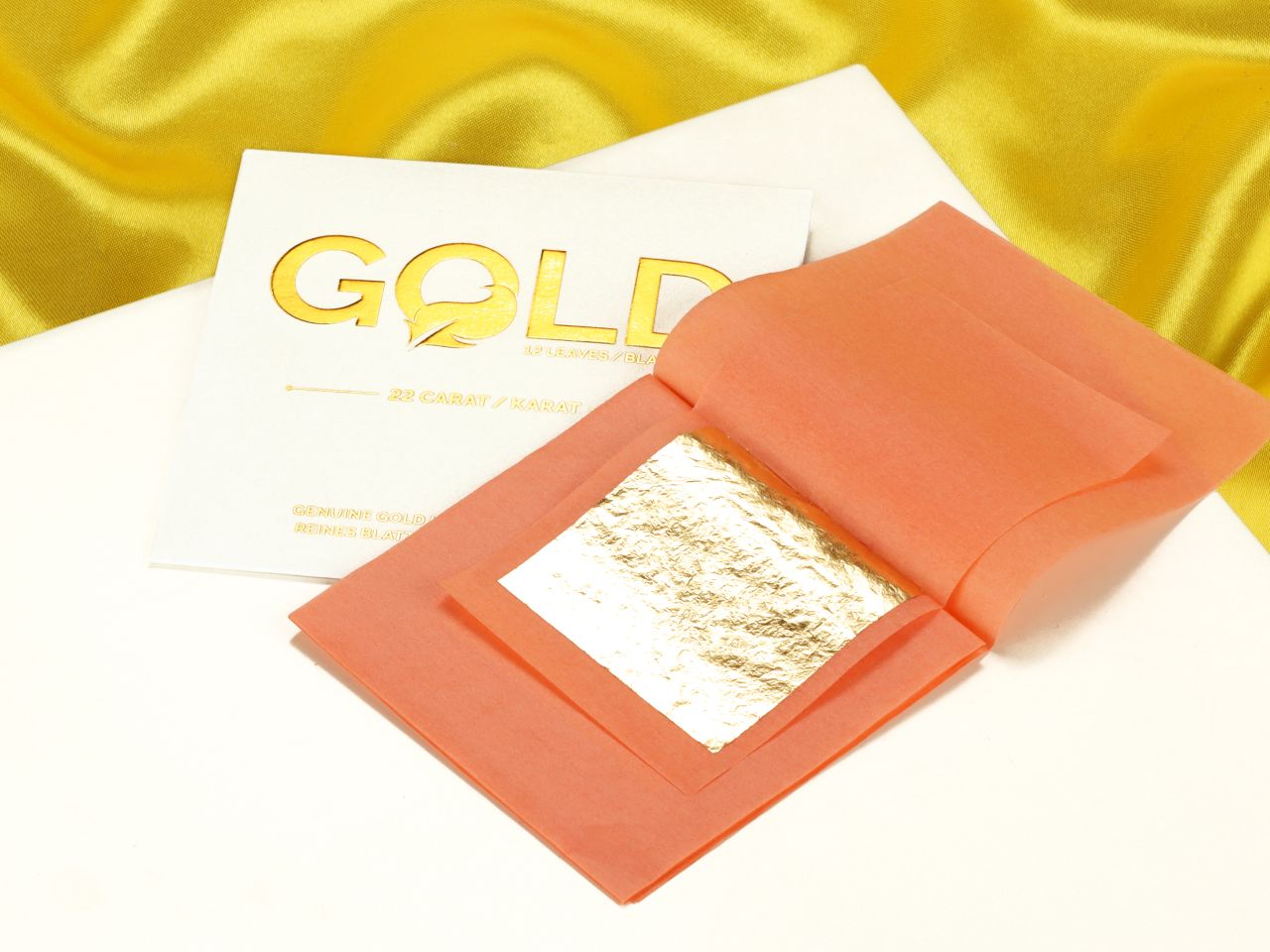 blattgold 5x5cm 12 blatt